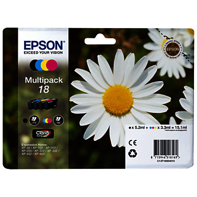 Epson Daisy 18 Ink Cartridge Multipack